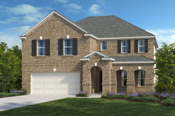 Attached, Exterior, Facade, Brick Facade, Brick Traditional