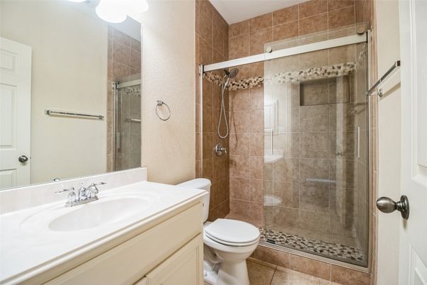 Bathroom, Glass Shower, Interior