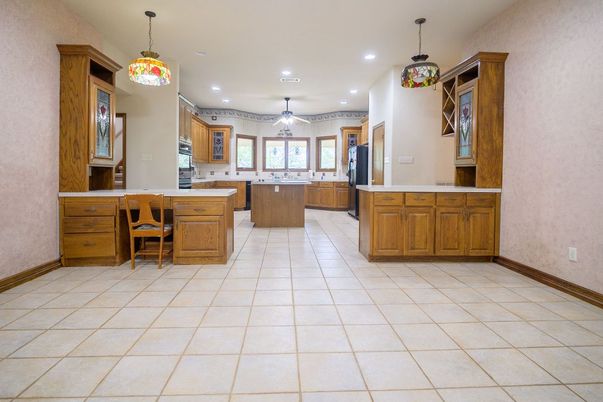 Interior, Kitchen, Pendant Lights, Recessed Lighting