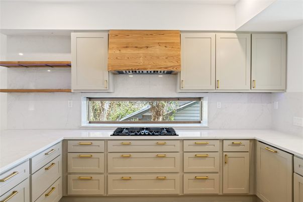 Interior, Kitchen, Marble Walls