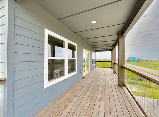 Exterior, Water, Wood Texture Flooring