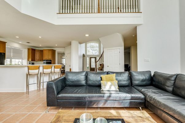 Interior, Kitchen, Living room, Recessed Lighting