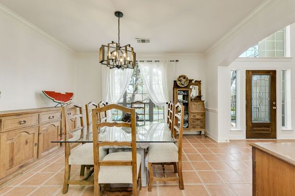 Dining room, Interior, Pendant Lights