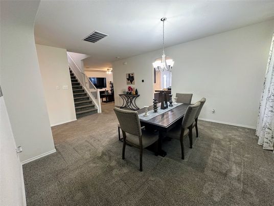 Chandelier, Dining room, Interior