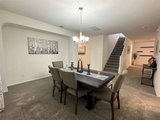 Chandelier, Dining room, Interior