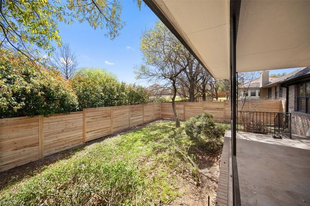 Backyard, Exterior