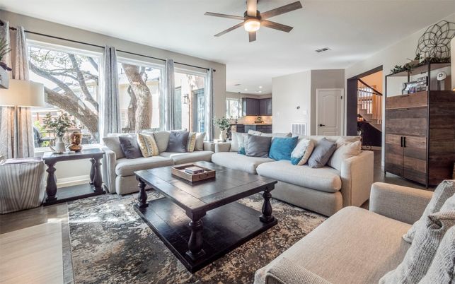 Interior, Kitchen, Living room, Recessed Lighting
