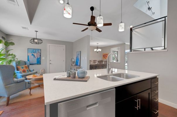 Chandelier, Dining room, Interior, Kitchen, Pendant Lights, Wood Texture Flooring
