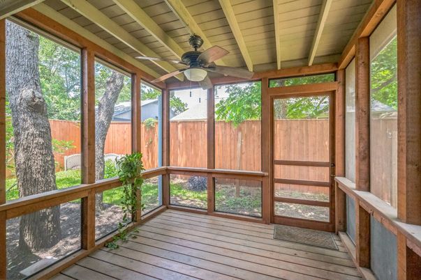 Interior, Sun Room, Wood Texture Flooring
