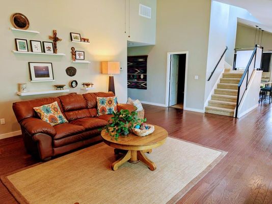 Interior, Living room, Wood Texture Flooring