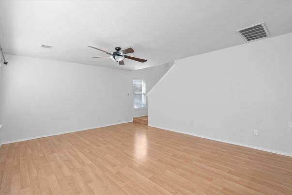 Empty room, Interior, Wood Texture Flooring