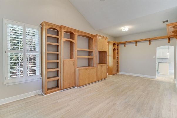 Empty room, Interior, Wood Texture Flooring