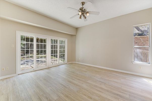 Empty room, Interior, Wood Texture Flooring