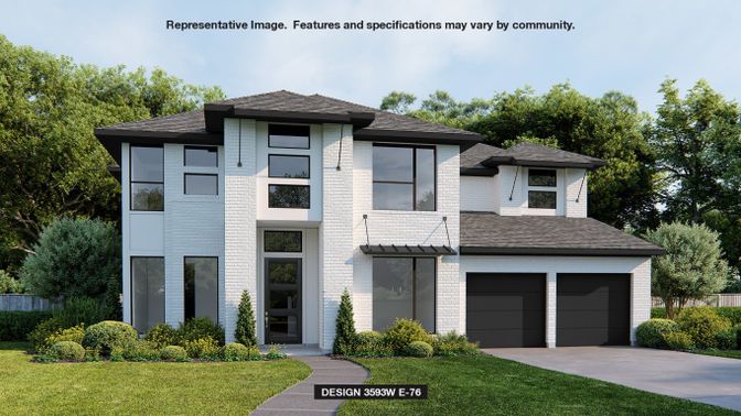 Attached, Exterior, Facade, Modern