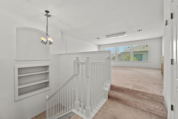 Chandelier, Empty room, Interior