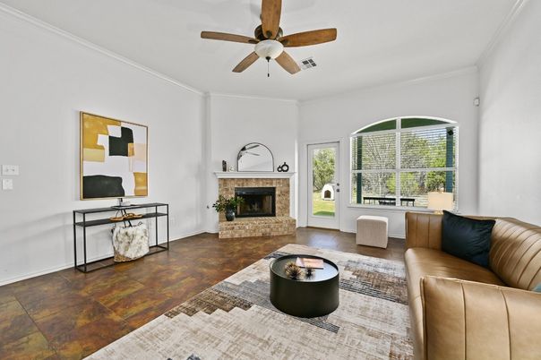 Fireplace, Interior, Living room