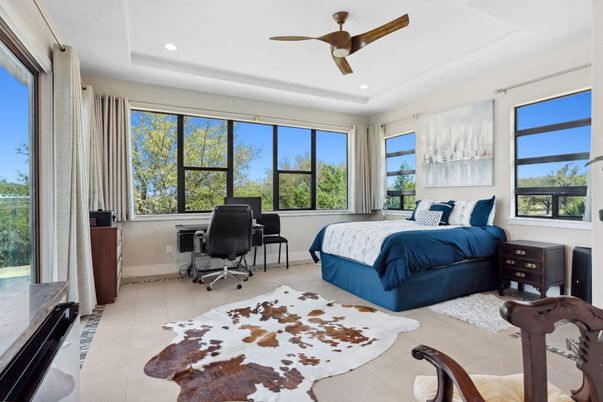 Bedroom, Home Office, Interior, Recessed Lighting