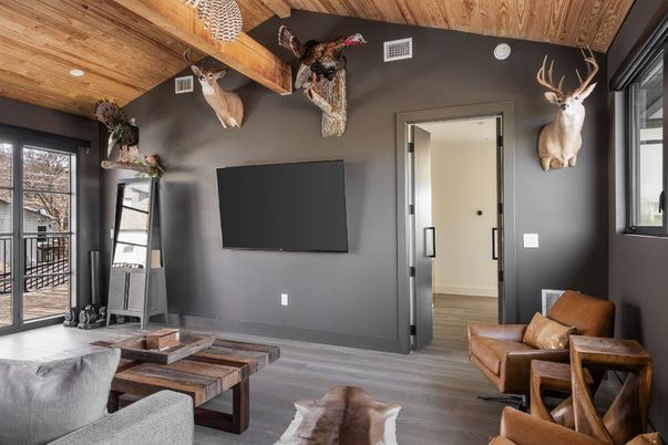 Interior, Recessed Lighting, Wooden Beams, Wooden Ceilings, Wood Texture Flooring