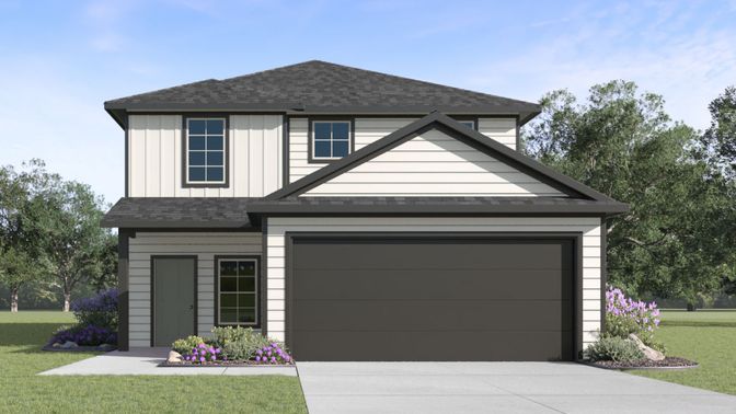 Attached, Exterior, Facade, Brick Traditional