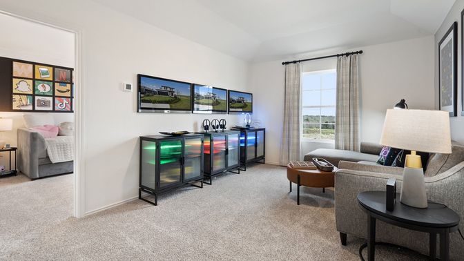 Home Office, Interior, Living room