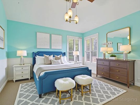 Bedroom, Interior, Pendant Lights