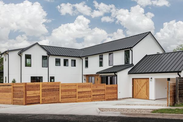 Attached, Exterior, Facade, Farmhouse