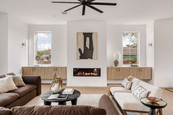 Fireplace, Interior, Living room, Wood Texture Flooring