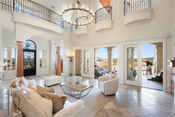 Chandelier, Interior, Living room, Recessed Lighting