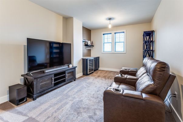 Home Theatre Room, Interior, Living room