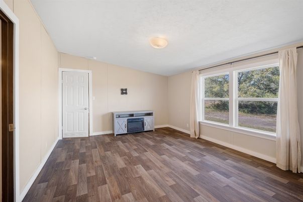 Empty room, Fireplace, Interior, Wood Texture Flooring