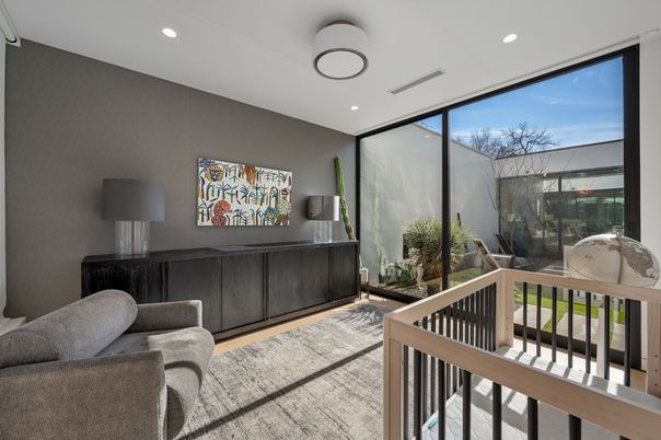 Interior, Recessed Lighting, Wood Texture Flooring