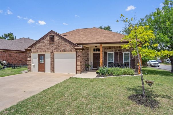 Attached, Exterior, Facade, Brick Facade, Brick Traditional