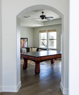 Game Room, Interior, Wood Texture Flooring