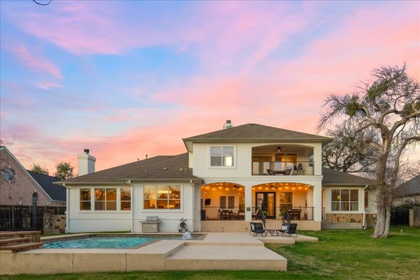 Backyard, Exterior, Facade, Pool, French Provincial