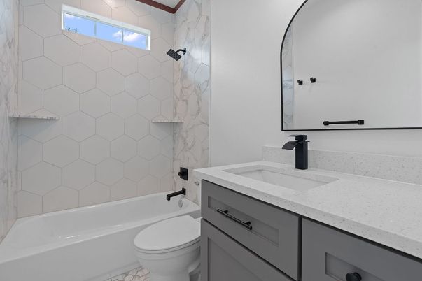 Bathroom, Interior, Marble Walls