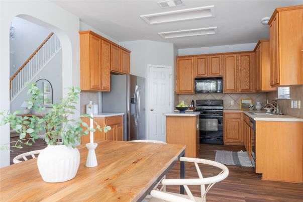 Dining room, Interior, Kitchen, Wood Texture Flooring