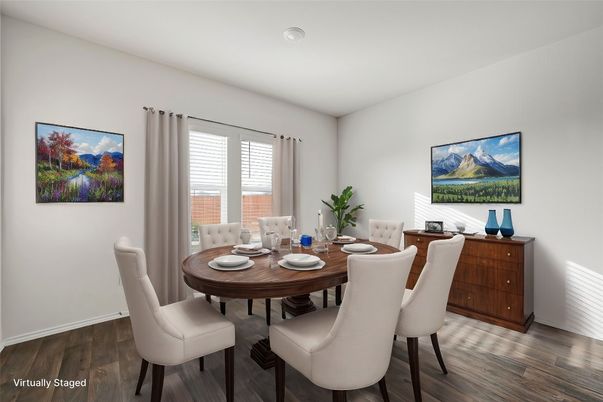 Dining room, Interior, Wood Texture Flooring