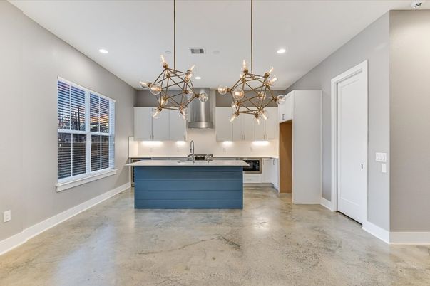 Interior, Kitchen, Pendant Lights, Recessed Lighting