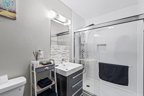 Bathroom, Glass Shower, Interior