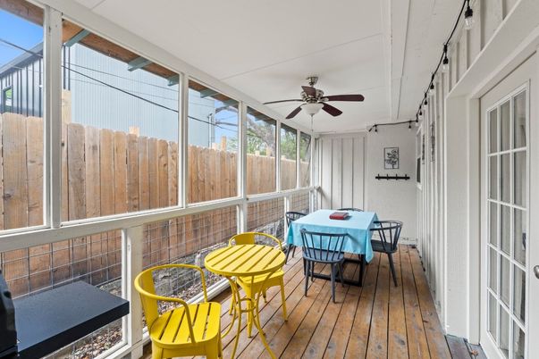 Dining room, Interior, Sun Room, Wood Texture Flooring
