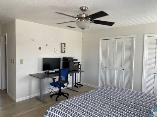 Home Office, Interior, Wood Texture Flooring