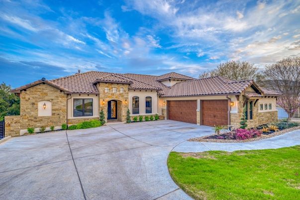 Attached, Backyard, Exterior, Facade, Mediterranean