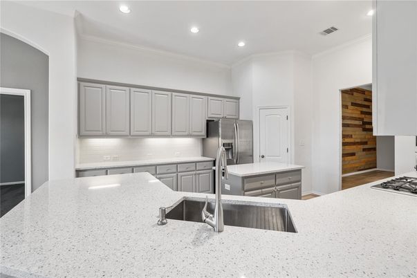 Interior, Kitchen, Recessed Lighting, Stainless Steel Appliances