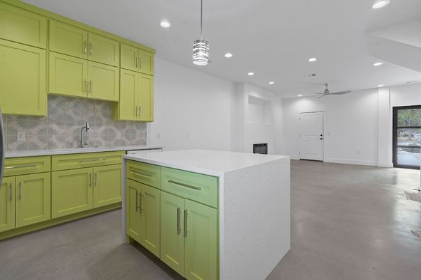 Interior, Kitchen, Pendant Lights, Recessed Lighting