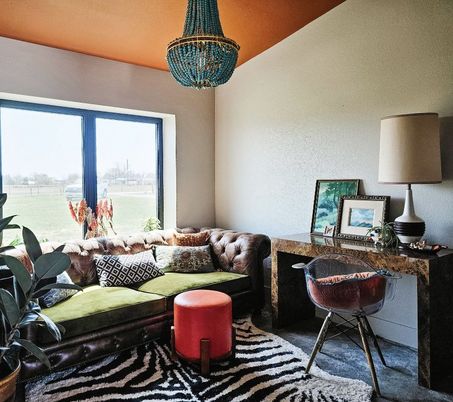 Home Office, Interior, Living room