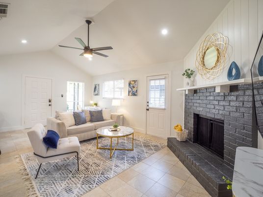 Fireplace, Interior, Living room, Recessed Lighting