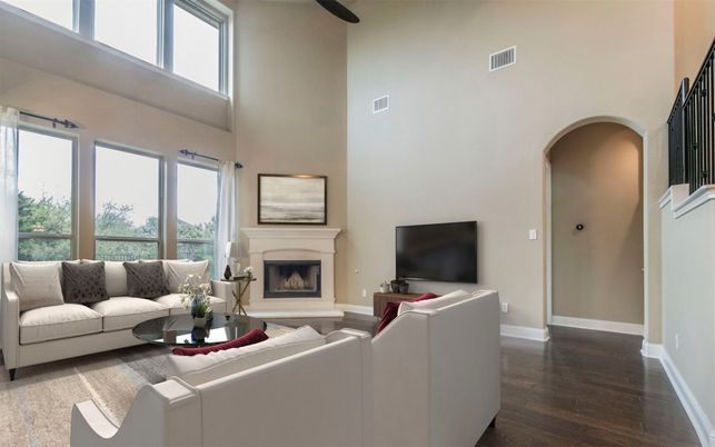 Fireplace, Interior, Living room, Wood Texture Flooring