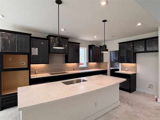 Interior, Kitchen, Pendant Lights, Recessed Lighting