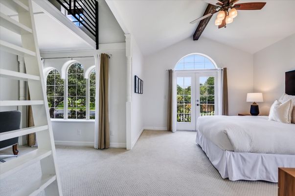 Bedroom, Interior, Wooden Beams