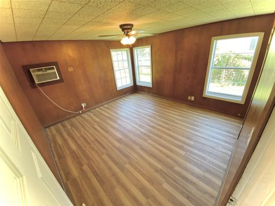 Empty room, Interior, Wood Texture Flooring, Wooden Walls